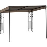  Zidna sjenica 3 x 3 x 2,5 m smeđe-siva | shoptok.hr