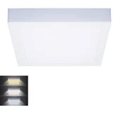 WD173 - LED stropno svetlo LED/18W/230V 3000/4000/6000K 22x22 cm bela