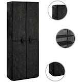 The Living Store Omarica za čevlje črna 60x30x166 cm iz blaga - Omarica Za Čevlje, (21433893) | Shoptok.si