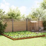 vidaXL Ograde protiv puževa 20 pcs Rđa | shoptok.hr