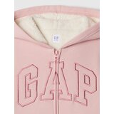 GAP Children's sherpa sweatshirt with logo - Girls | Shoptok.si