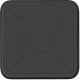  Kvadraten cvetlični pladenj 6 pcs Črna 15 x 15 x 2 cm Plastika, (5000207397) | Shoptok.si