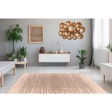 Kayoom RAVNO TKANA PREPROGA Splash 600 Creme / Braun 160/230 cm tkano rjava, krem barve | Shoptok.si