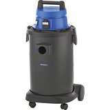 eurokraft pro delavniški sesalnik za mokro in suho sesanje, 37-l posoda iz umetne mase, 1200 w, z električno vtičnico | Shoptok.si