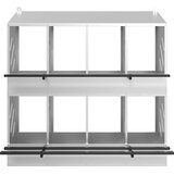  Kutija za gniježđenje za piliće s 8 odjeljka metala | shoptok.hr