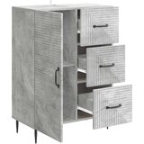 Kreveta Betonska siva 66 x 34,5 x 89,5 cm Konstruirano drvo | Eponuda.com
