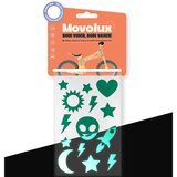 Movolux visoko odsevne nalepke Space Race, zelene u