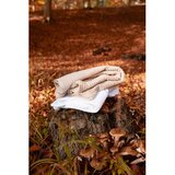 JUNA Bela frotirna brisača iz organskega bombaža 50x100 cm Check – | Shoptok.si