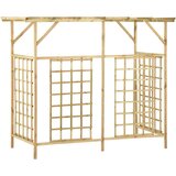  Vrtna pergola za 3 smetnjake impregnirana borovina, (20758586) | Shoptok.si