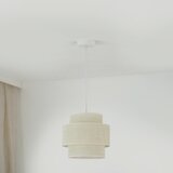 Brilagi visilica na sajli space yute 1xE27/15W/230V prečnik 25 cm krem/bela | Eponuda.com