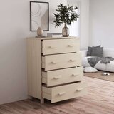 vidaXL Komoda smeđa boja meda 79 x 40 x 103,5 cm od masivne borovine | shoptok.hr