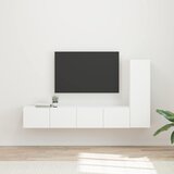  Set TV komoda 3 kom. Konstruirano drvo Cijene