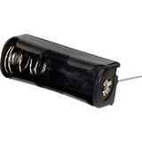 TRU COMPONENTS Nosilec baterij 1x Lady (N) Kontaktni drogovi BH-511-4P Držalo za baterije 1x Lady (N) kontaktni pol BH-511-4P, (20636052) Cene