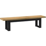 vidaXL Jedilna klop NOAIN 180x40x45 cm trdna borovina | Shoptok.si