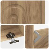  Ormar za cipele ALKMAAR 78 x 24 x 103 cm Konstruirano drvo - Hrast artisan | shoptok.hr