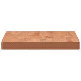 Stolna ploča 80 x 40 x 4 cm pravokutna od masivne bukovine | Eponuda.com