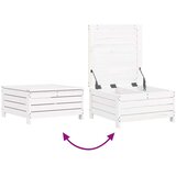  6-dijelni set vrtnih sofa bijeli od masivne borovine | shoptok.hr