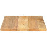 Stolna ploča 80x70x2,5 cm pravokutna od masivnog drva manga | shoptok.hr