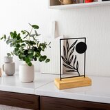 Atelier Del Sofa dekorativna figura sunrise, 24x8x17 cm, crna Cene