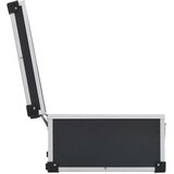 vidaXL Kutija za 60 CD-ova aluminijska ABS crna | shoptok.hr