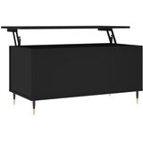  Stolić za kavu crni 90 x 44,5 x 45 cm od konstruiranog drva Crna | Shoptok.si