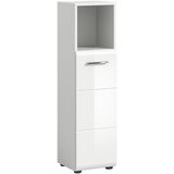 XXXL Spodnja Omarica Ice, Visoki Sijaj Bela | Shoptok.si