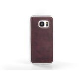 Surazo Onasi silikonski ovitek iPhone 8 plus - usnjen - bordo rdeča | Shoptok.si
