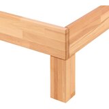 MID.YOU POSTELJA 120 cm x 220 cm , les bukev (jedrovina) | Shoptok.si