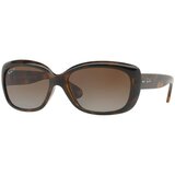 Ray-ban Jackie Ohh RB4101 710/T5 Polarized ONE SIZE (58) Havana/Rjava Cene