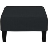  Stolček za noge črn 77x55x31 cm žamet | Shoptok.si