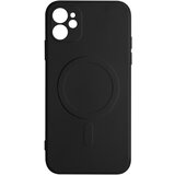 AVIZAR Magsafe iPhone 12 Mini silikonski upogljivi notranji mehki ovitek Mag Cover - crn, (20640399) | Shoptok.si