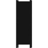 vidaXL Sobna pregrada s 5 panela crna 250 x 180 cm | shoptok.hr