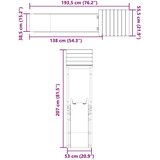  Vanjski set za igru od impregnirane borovine | shoptok.hr