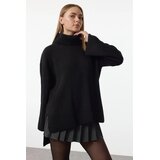 TRENDYOLMILLA ženski duks Twoaw25Kz00394, Crna-Crna | Eponuda.com