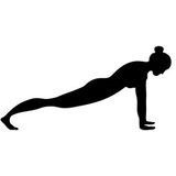 Wallity zidna dekoracija Yoga 7, 60x30cm, Crna | Eponuda.com