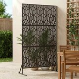  Zaslon za privatnost 100 x 50 x 180 cm Čelik Crna | shoptok.hr