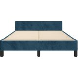  Okvir kreveta bez madraca tamnoplavi 120x190 cm baršunasti | shoptok.hr