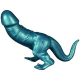  Toppedmonster - Silikonski dildo dinozaver - 26 cm (turkizni) u