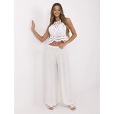 Italy Moda Trousers-MI-SP-A2543.27-ecru | Shoptok.si