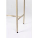 White Label Bež stranska mizica 40x120 cm Amaya – | Shoptok.si