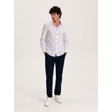 Reserved srajca regular fit - bela | Shoptok.si