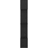 vidaXL Ormarić za knjige Crni hrast 92 x 29 x 188 cm Konstruirano drvo | shoptok.hr