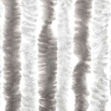 vidaXL Zavesa proti mrčesu svetlo siva in bela 100x230 cm šenilja | Shoptok.si
