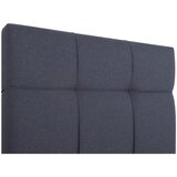 MID.YOU POSTELJA Z VZMETNICO 100 cm x 200 cm , tekstil, leseni material temno siva | Shoptok.si