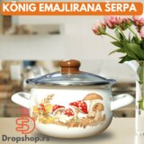 König Emajlirana šerpa S-24T 4L – Dizajn sa Pečurkama Cene