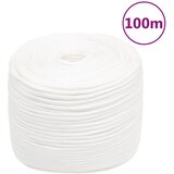 vidaXL Vrv za čoln popolnoma bela 6 mm 100 m polipropilen Cene