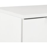  Komoda visoki sjaj bijela 71 x 35 x 80 cm od konstruiranog drva | shoptok.hr
