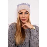 Kesi Cap with fleece Paryż K213 light beige | shoptok.hr