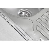 STIL Inox sudoper s ocjeđivačem, lijevi, 79x44x18 cm | shoptok.hr