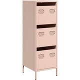 Maison Chic Visoka omara - Komoda - Predalnik roza 39x35x103,5 cm jeklo, (21717201) Cene